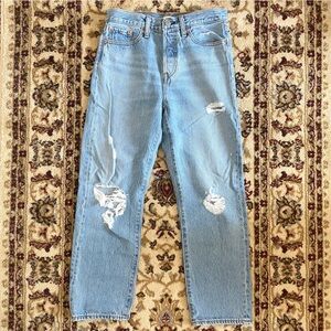 Levi Wedgie Straight Jeans